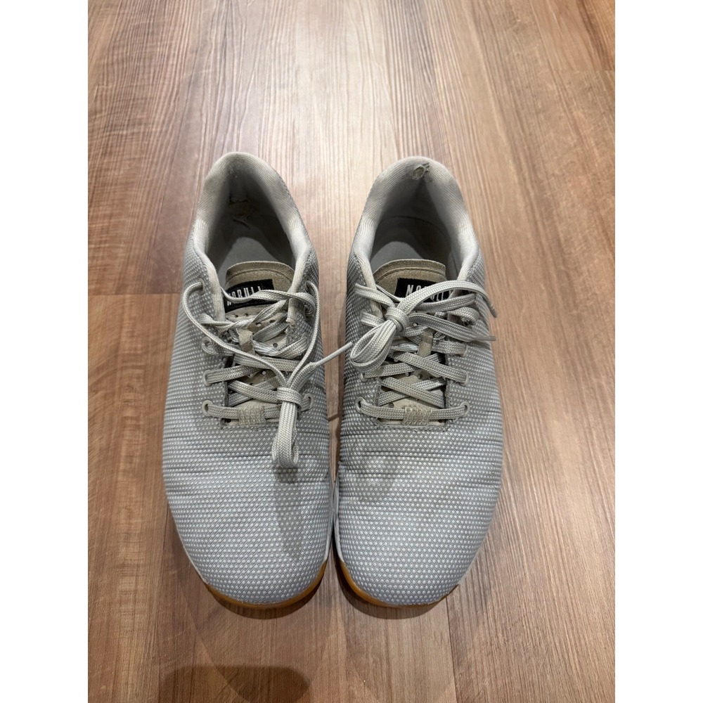 NOBULL Trainer Men 10 Grey SuperFabric Gum Sole Low Top Training Shoes